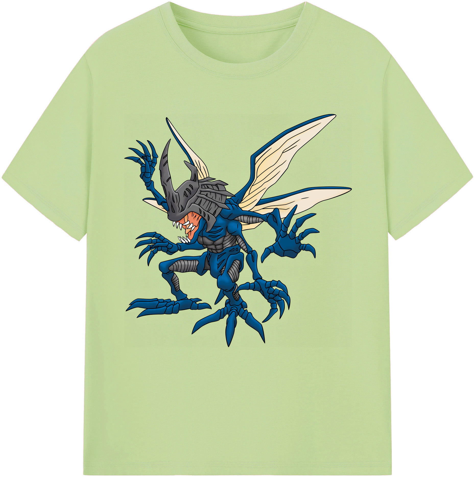 （画像用） Digimon デジタルモンスター/デジモン 綿100％半袖Tシャツ（フロントプリント）